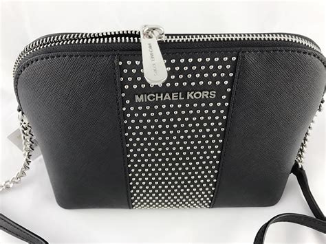 michael kors handbags black 96 silver|Michael Kors silver crossbody.